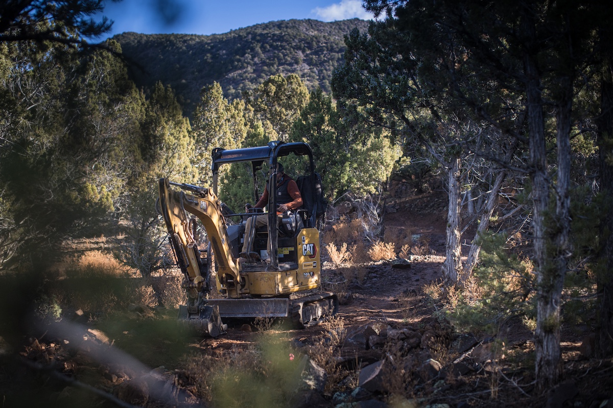 IMBA Trail Solutions building trails in Cedar City. 