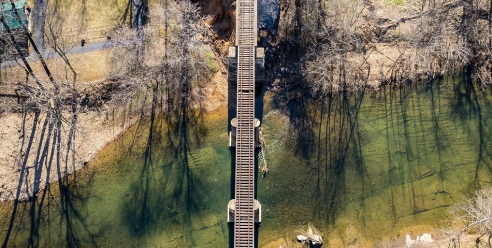 Virginia rail trail