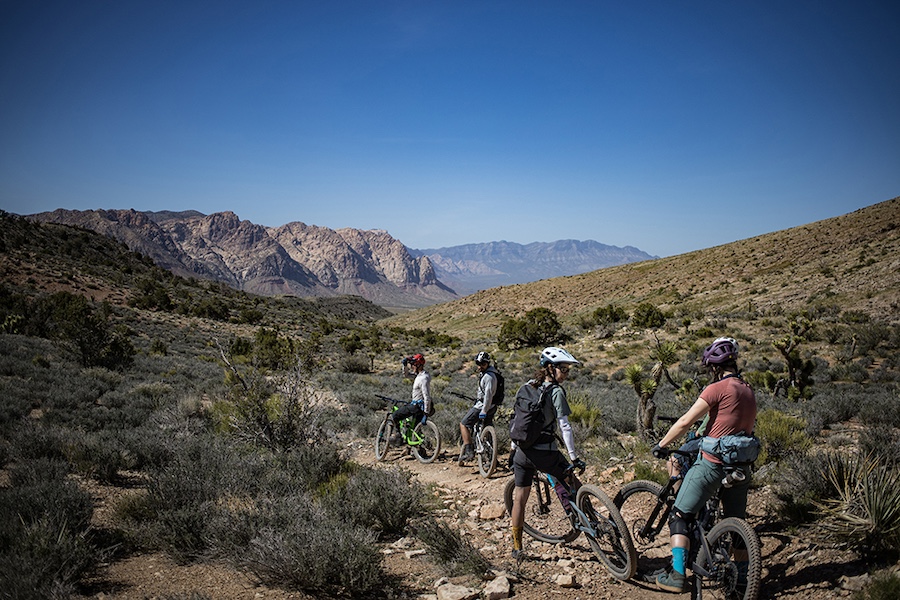 Las Vegas Mountain Bike group ride