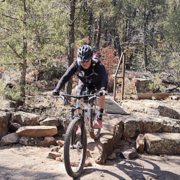 Roxanne Marianito, IMBA Navajo Nation Coordinator mountain biking