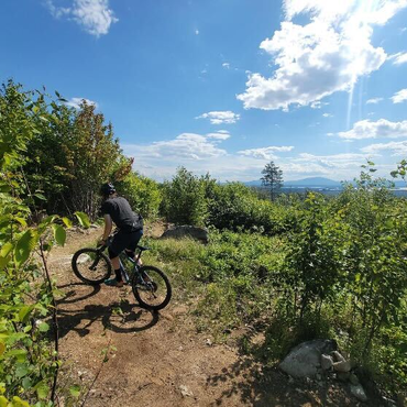 Coleman Haskell mountain biking 