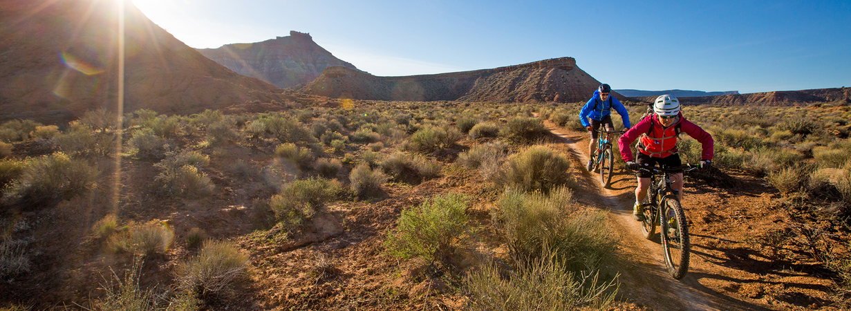 desert biking