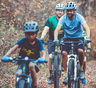 Group ride with IMBA local membership organization, MORE. 