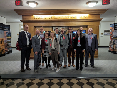 IMBA Staff at BLM offices in Washington D.C.