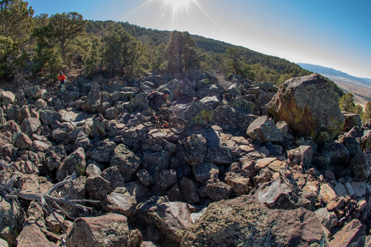 Mountain biking in Cedar City, UT
